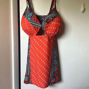 Lane Bryant plus size, underwire swim suit, like new, 44-DDD.